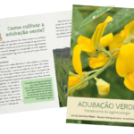 Capa da cartilha Adubação Verde: ferramenta da agroecologia