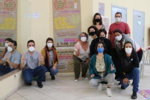Participantes da Fomração Cidadã da Ação Solidária Covid