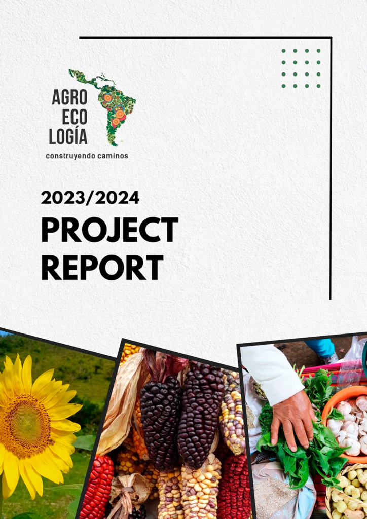 Capa em inglês do relatório de indicadores agroecológicos 2023/2024